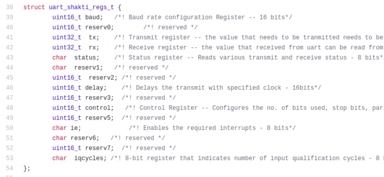 UART Device Driver for ZephyrRTOS